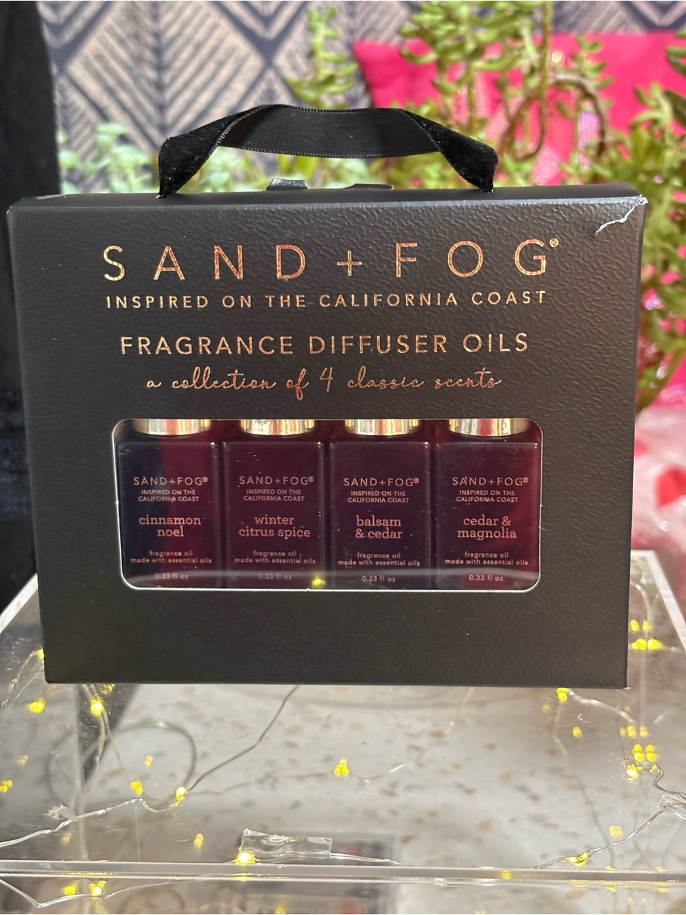 Sand + Fog Fragrance Diffuser Oils
Inspired on the California Coast, 4 Scents - Picture 2 of 10